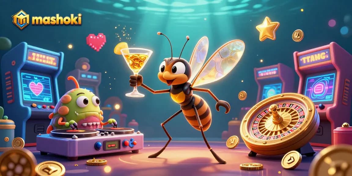Engage in thrilling gaming adventures with mashoki casino characters in a vibrant atmosphere.