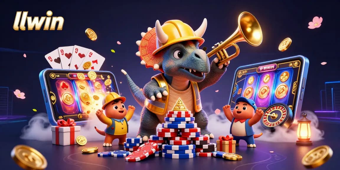 Experience thrilling gaming with llwin in this vibrant 3D casino adventure.