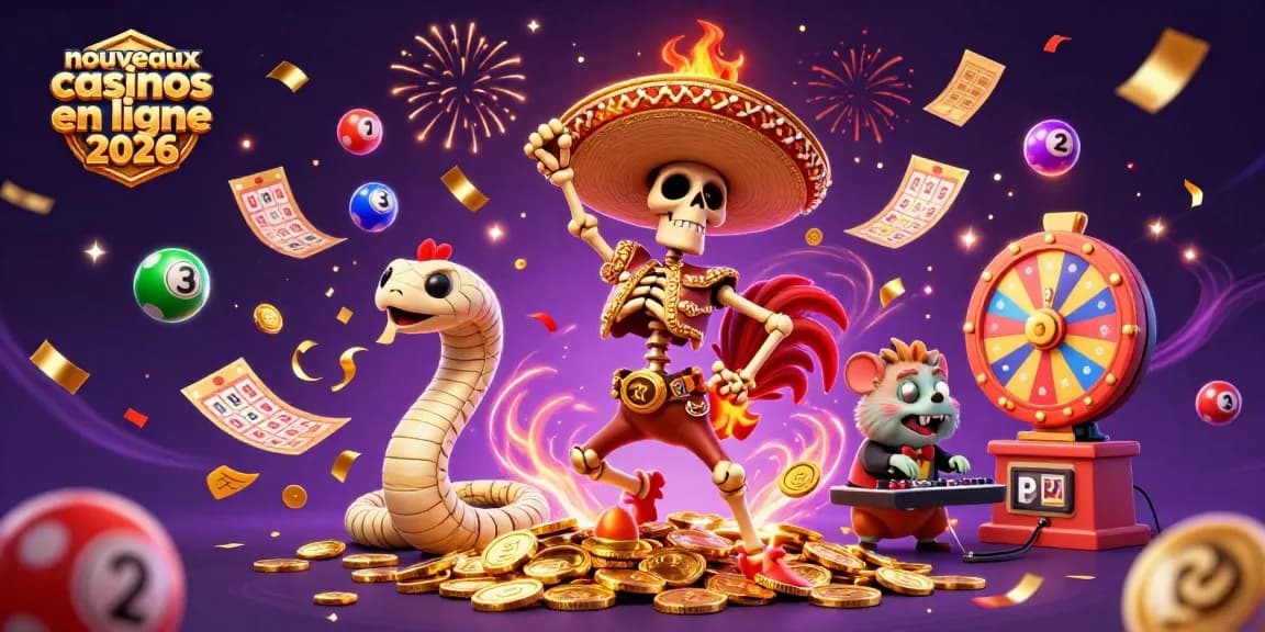 Faites-vous plaisir avec les nouveaux casinos en ligne 2026 grâce à des jeux captivants et des bonus attrayants.