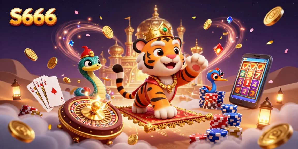 S666 offers thrilling casino experiences with vibrant characters and dynamic gaming elements.
