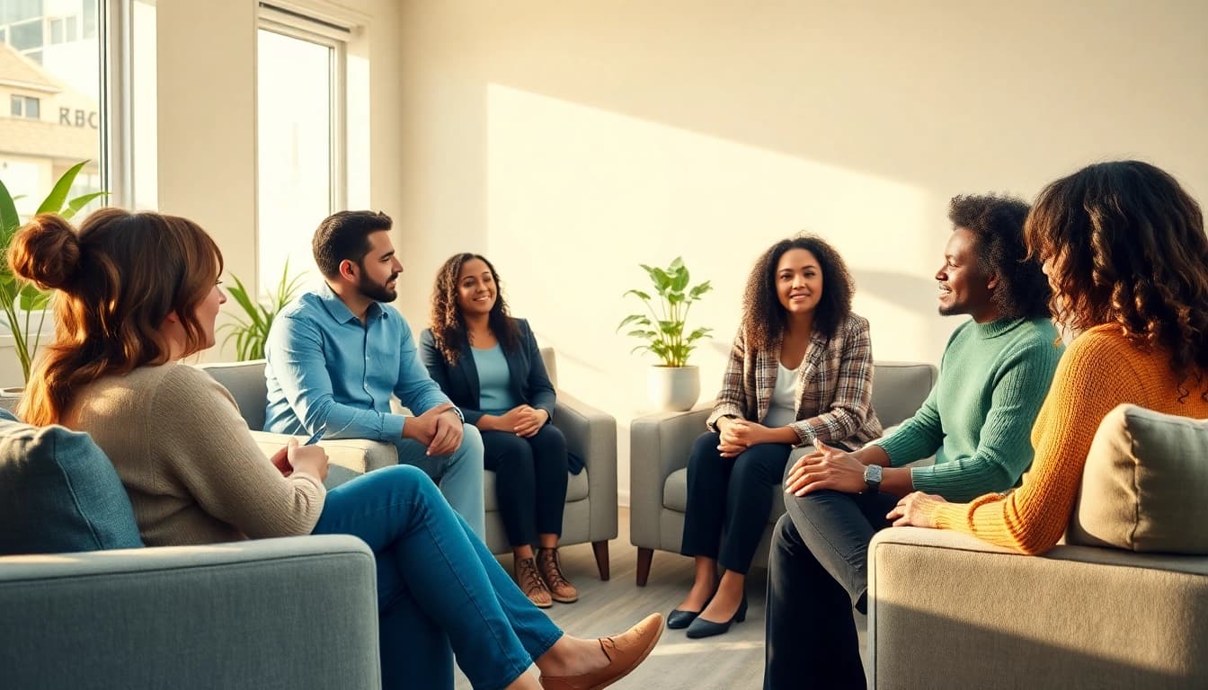 Engaging therapy session for Trauma Therapy in a supportive environment, promoting recovery.