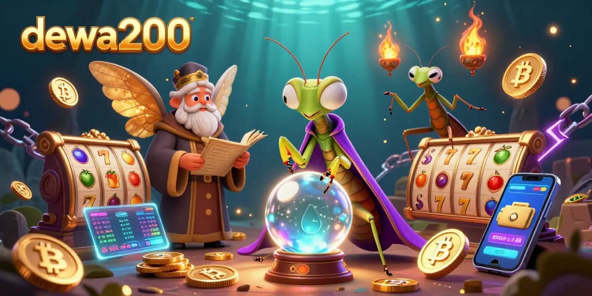 Menang besar dengan dewa200 di mesin slot dan elemen kasino yang menarik
