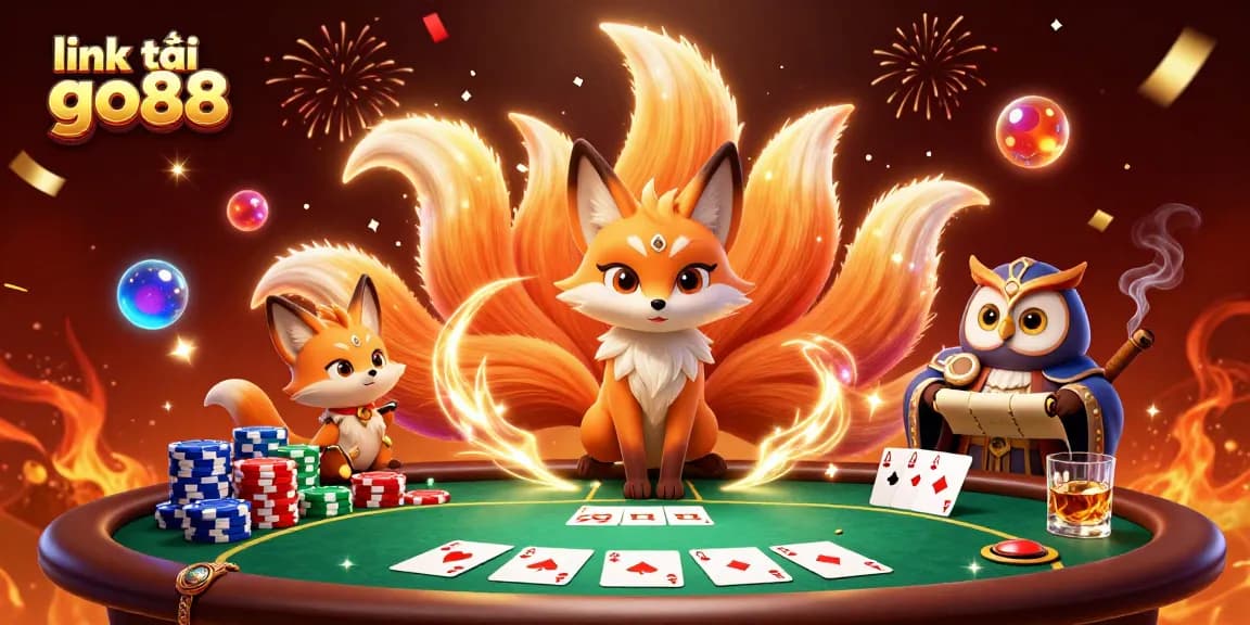 Experience the excitement of link tải go88 with vibrant gaming elements and colorful characters captivating players.