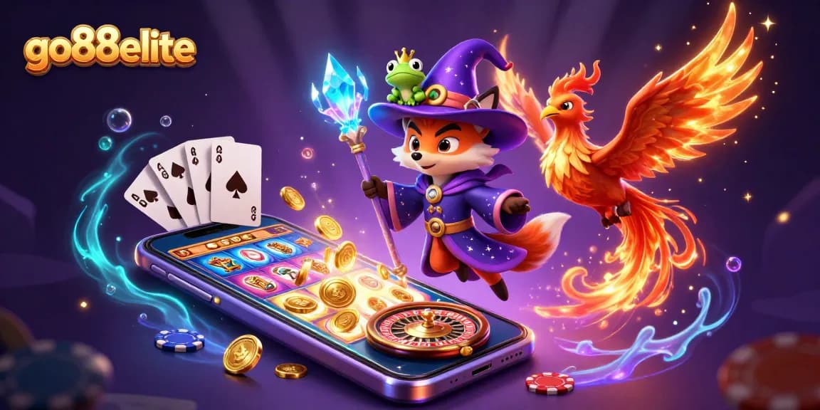 Experience immersive gaming adventures with go88elite, where dazzling slot games and magical characters come to life.