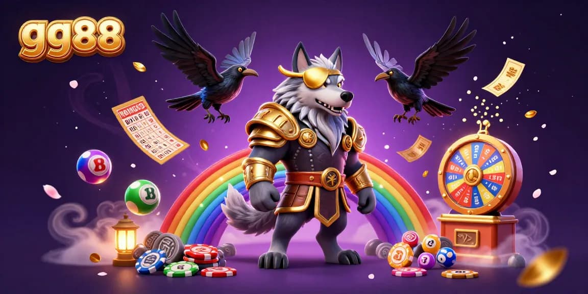 Enhance your gaming experience with gg88 featuring vibrant 3D characters and dynamic casino elements.