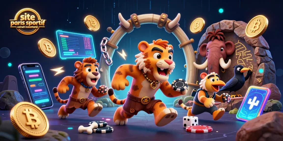 Pariez sur le site paris sportif retrait instantané avec des crypto-monnaies pour des gains rapides.