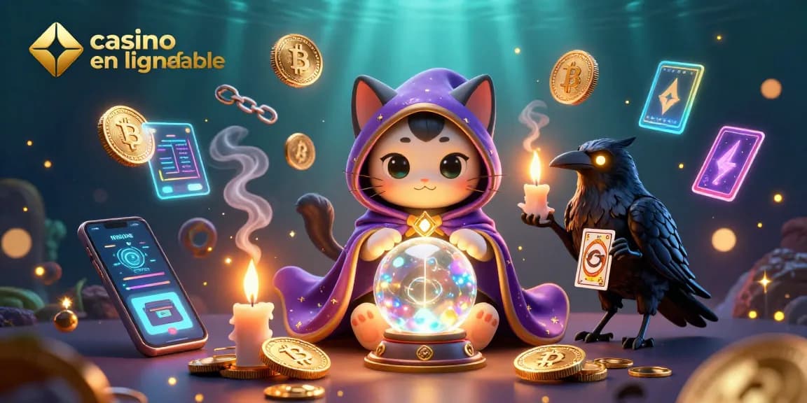 Jouer en toute sécurité sur un casino en ligne fiable avec des éléments mystiques et des crypto-monnaies.