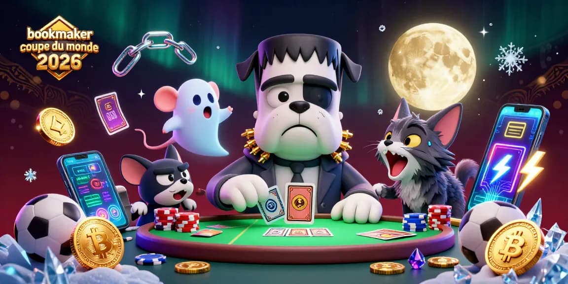 Pariez sur le bookmaker coupe du monde 2026 avec des personnages de jeu et des éléments de paris enthousiasmants.