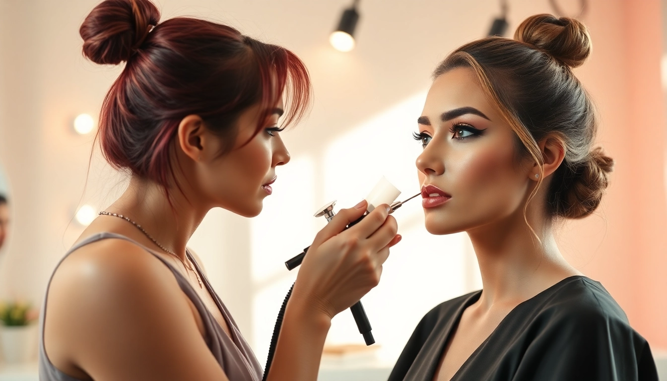 Top Techniques from an Airbrush makeup artist Dallas to Enhance Your Beauty