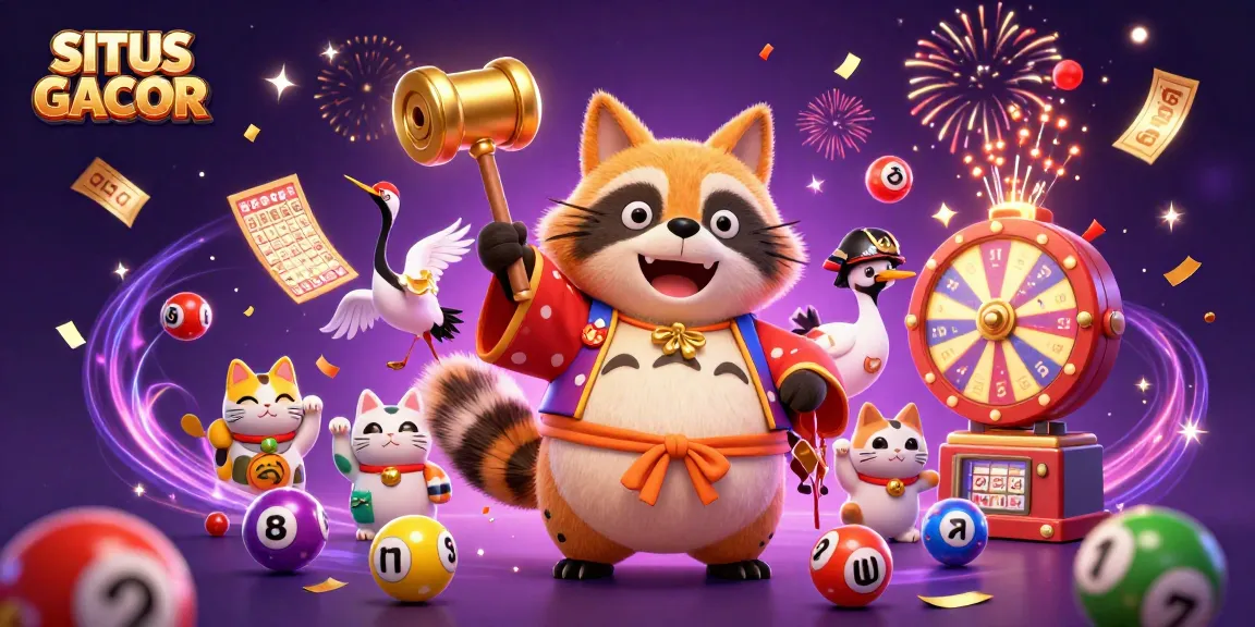 Engage with SITUS GACOR for exciting bingo and lottery games filled with vibrant animations.
