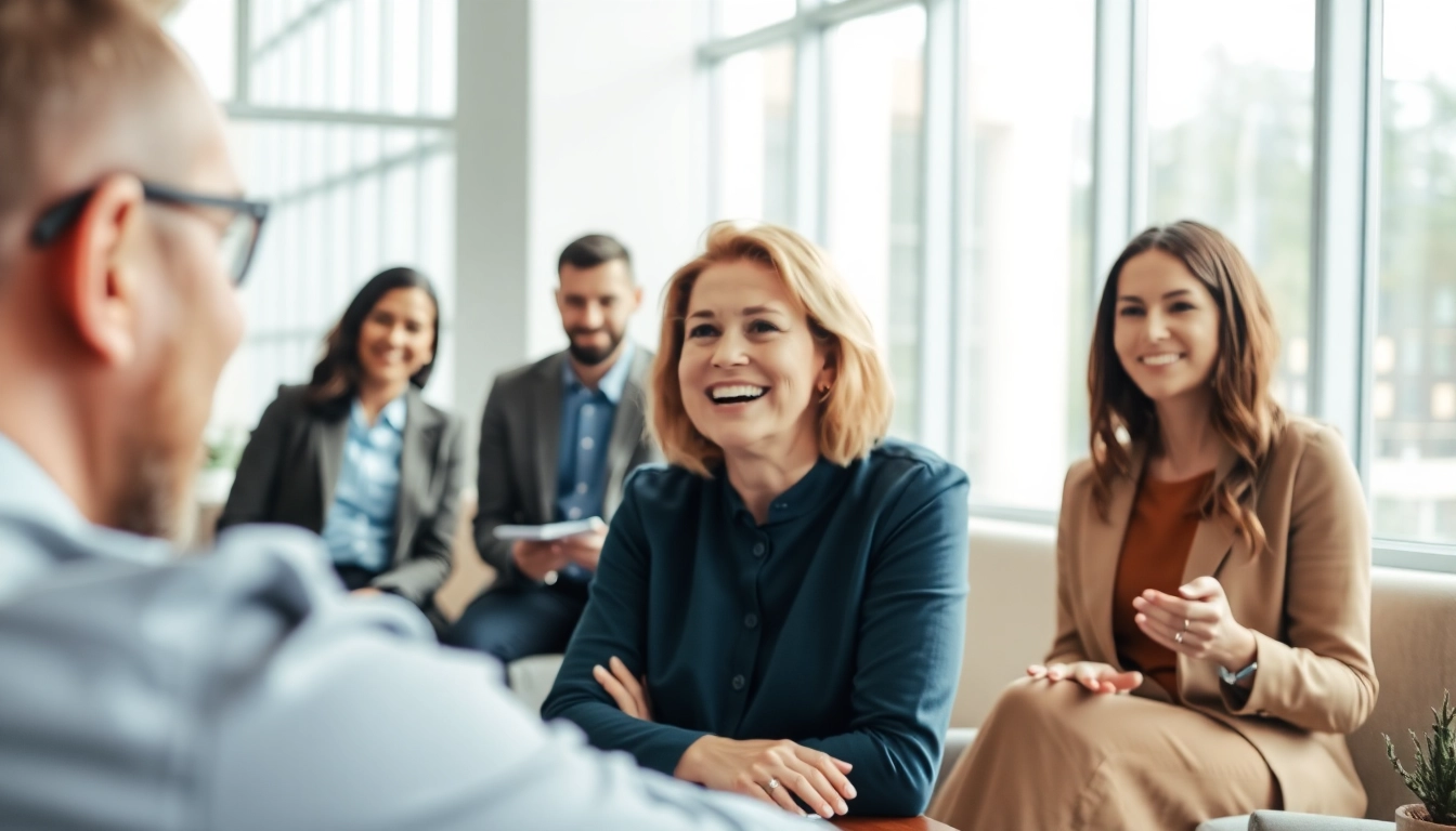 Engaging career coaching session illustrating empowerment and support in Career Coaching.