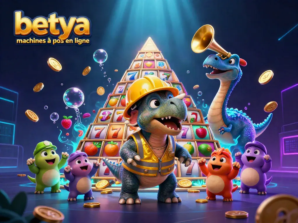 Engage with betya machines à sous en ligne through a celebration of vibrant slots, lucky symbols, and joyous characters.