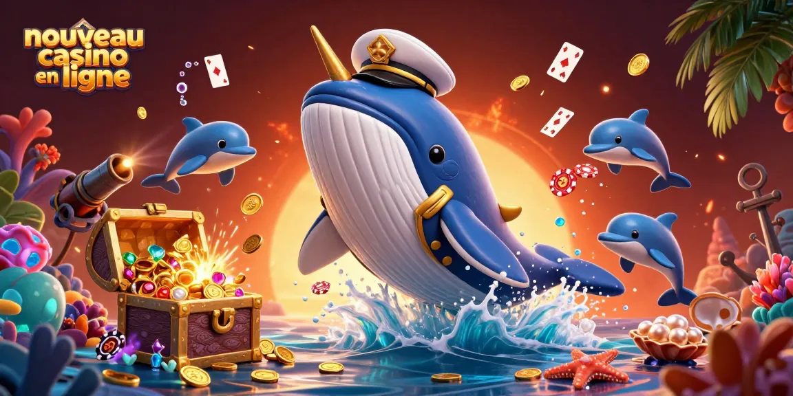 Explorez l'univers fascinant des nouveaux casinos en ligne avec cette illustration captivante.