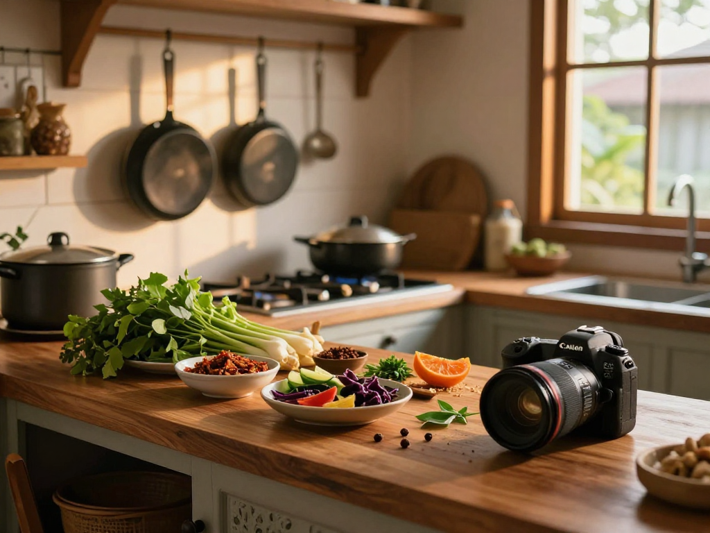 Persiapan masakan situs epictoto di dapur yang hangat dan mengundang