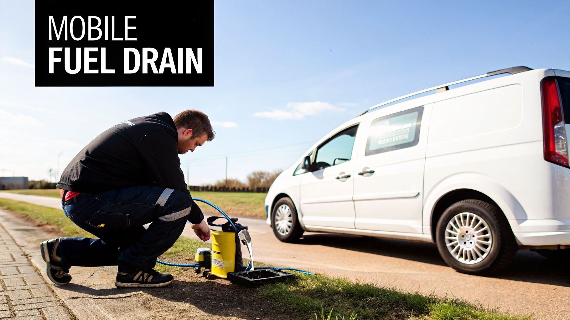 Mobile Fuel Drain Specialists You Can Trust Across the UK