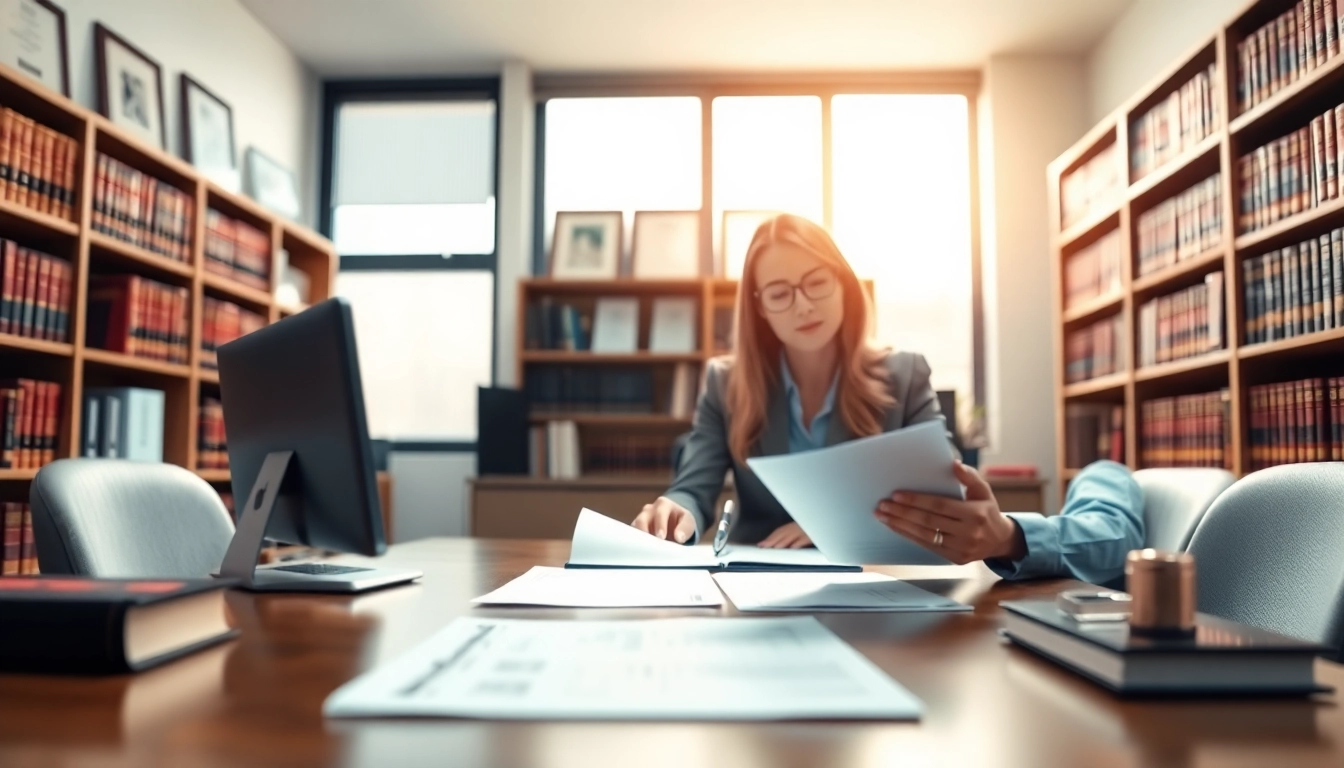 Offering Title Insurance Services to clients in a professional office environment.