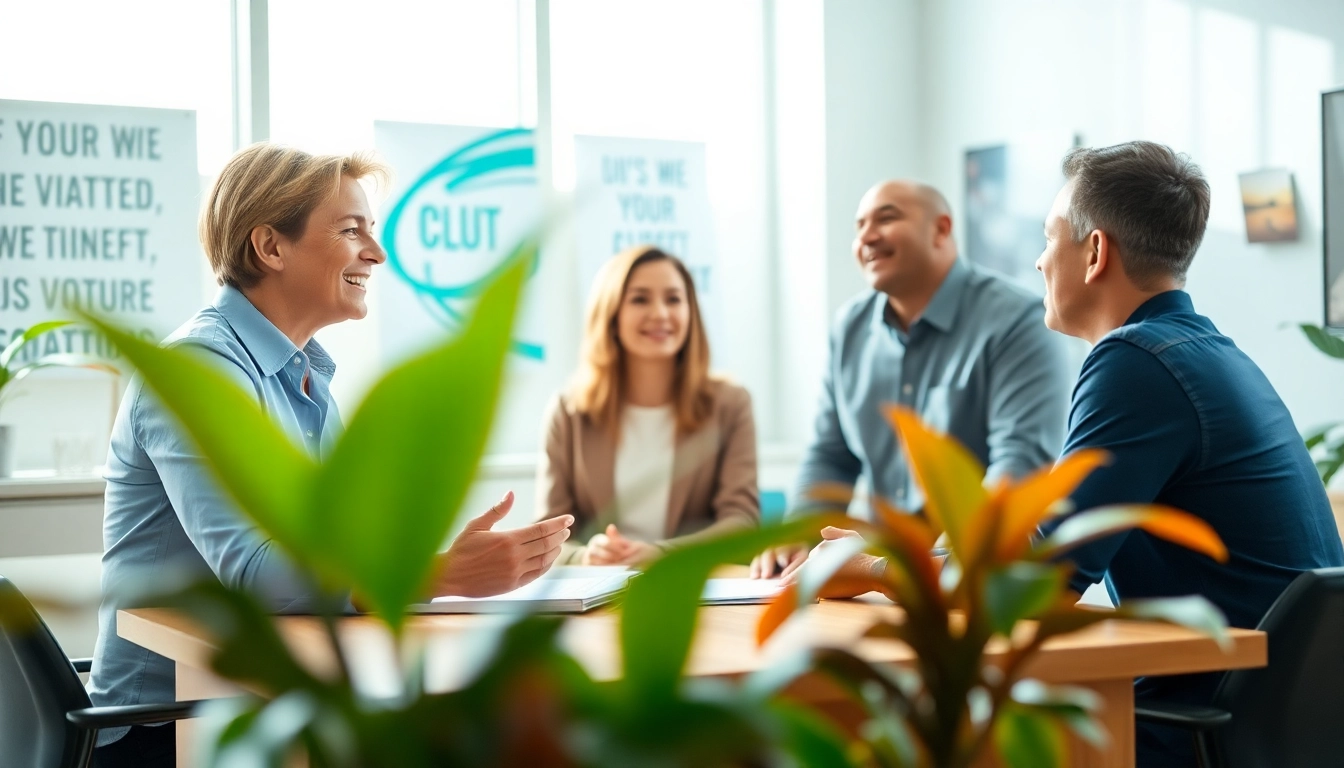 Empowering career coaching session fostering growth and motivation among clients.